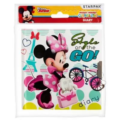 Diário Minnie c/ fechadura "Style On The Go!"