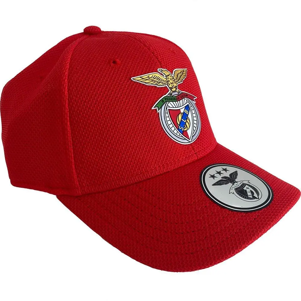 Boné S.L.B. Premium Vermelho com logo PVC adulto