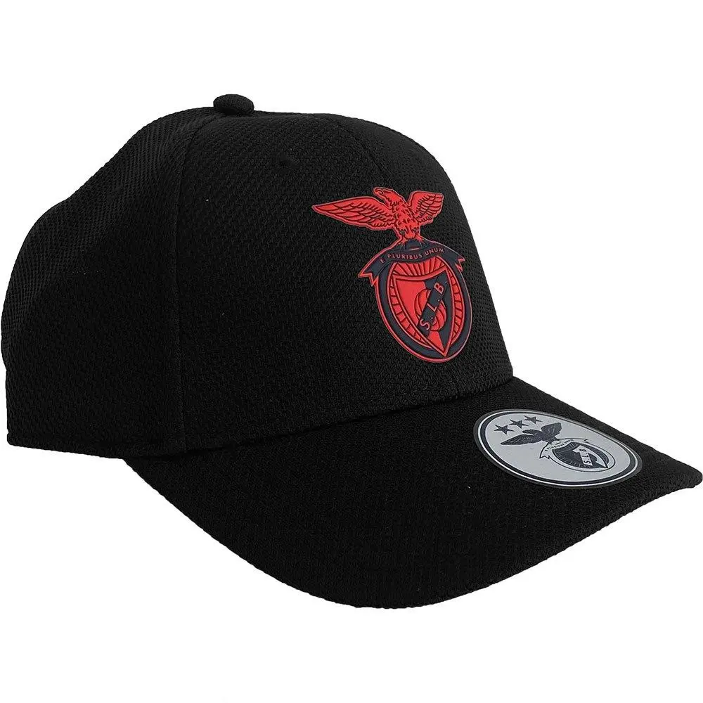 Boné S.L.B. Premium Preto com logo PVC adulto