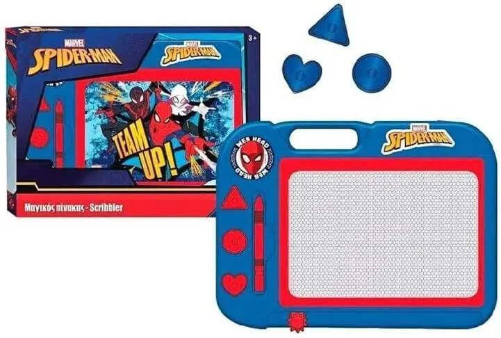 Quadro Mágico para Desenho/Escrita "Team Up!" - Spiderman
