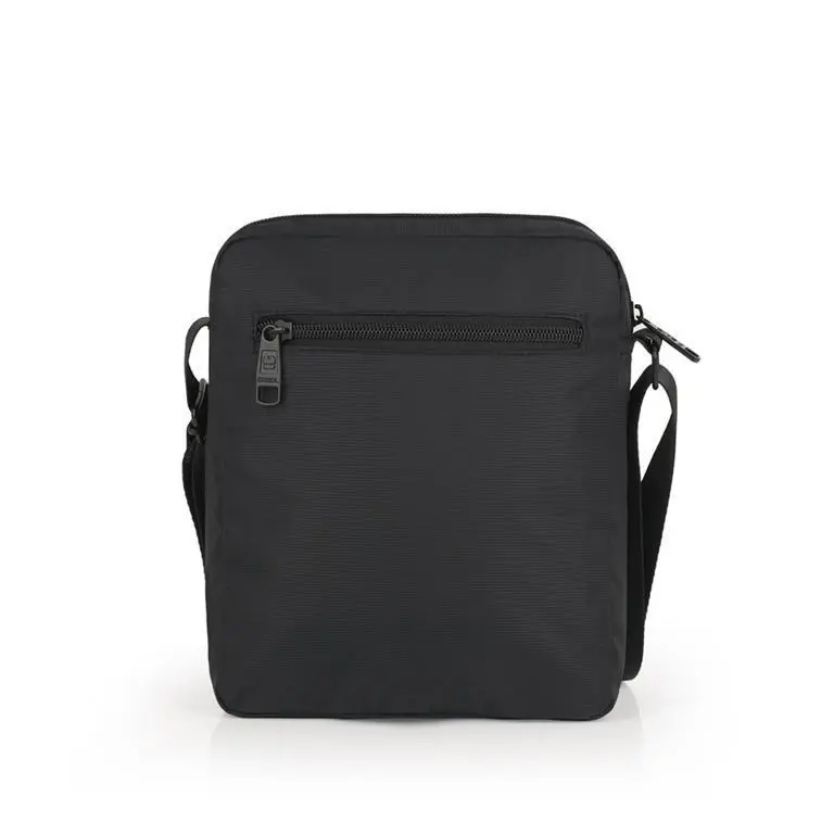 Bolsa de Traçar Preta Média com 2 Fechos "Kendo Eco" - Man Gabol