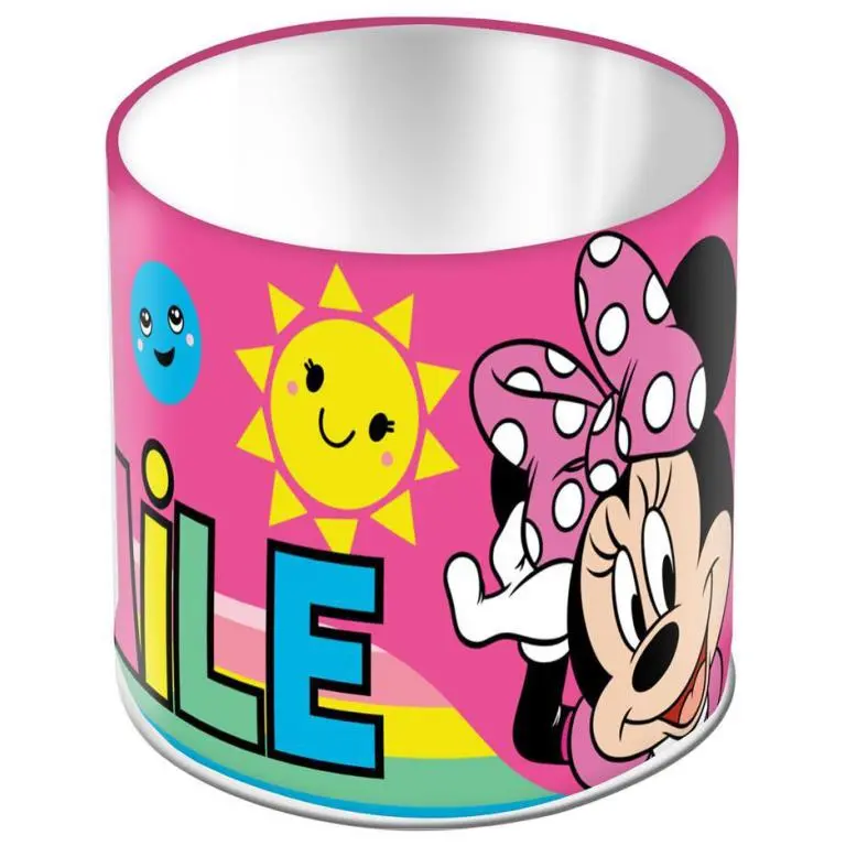 Porta Canetas Rosa "Made You Smile" - Minnie