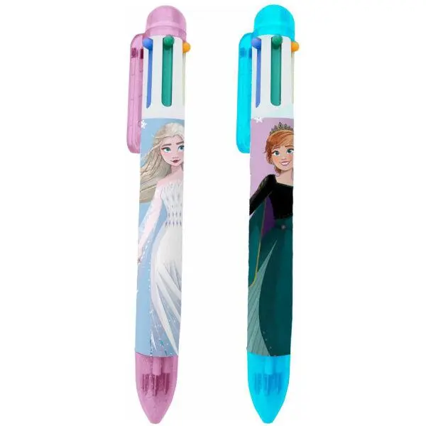 Esferográfica Multicolor 6 cores "Together" - Frozen
