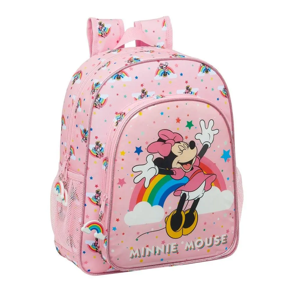 Mochila Júnior 38cm "Rainbow" - Minnie