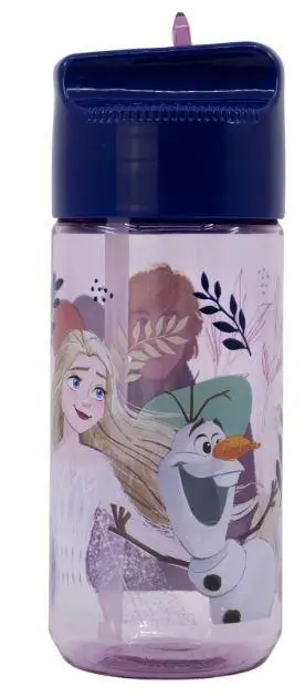 Garrafa c/ Palhinha Retrátil 430 ml "Trust" - Frozen