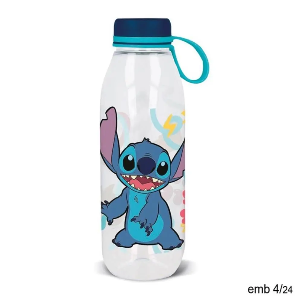 Garrafa Transparente 650ml "Palms" - Lilo & Stitch