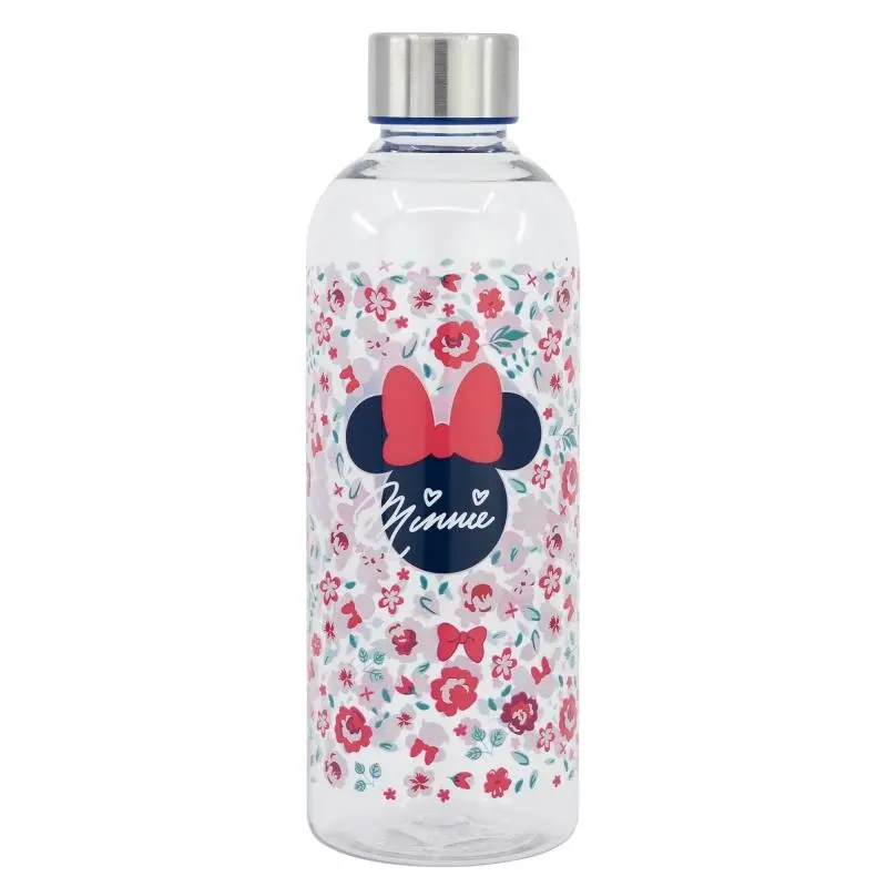 Garrafa de Plástico c/ Flores 850ml - Minnie