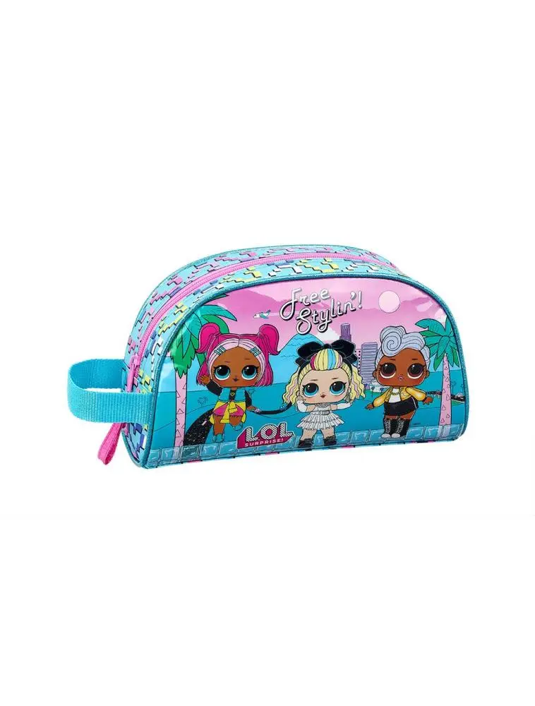 Necessaire LOL Azul "Hearts"