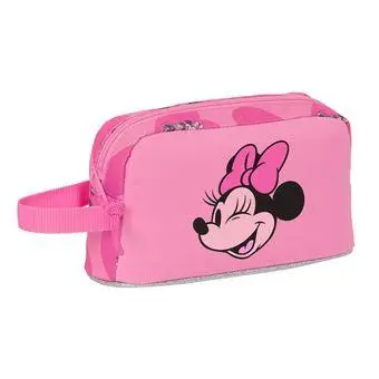 Lancheira Térmica de Mão Rosa "Loving" - Minnie