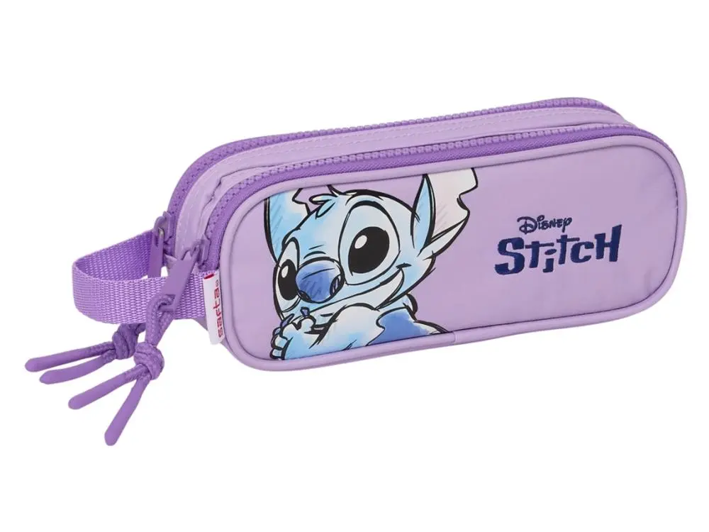 Porta-lápis Duplo "Sweet" Roxo - Lilo & Stitch