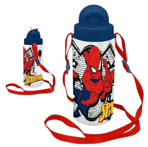 Cantil Branco com Alça 500ml - Spiderman