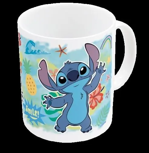 Caneca de Cerâmica Stitch Branca  - Lilo & Stitch