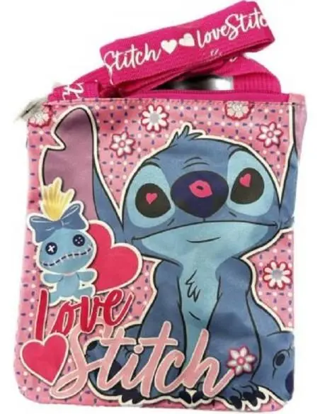 Bolsa de Traçar "Love Stitch" Rosa - Lilo & Stitch