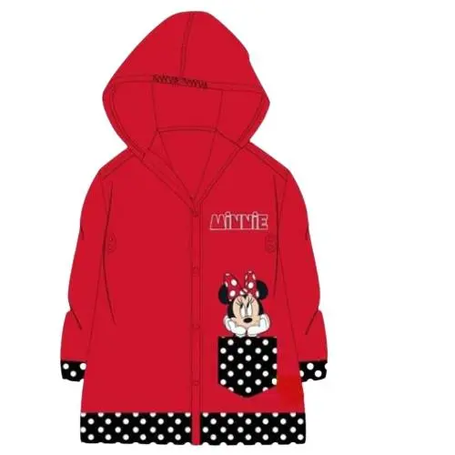 Capa de Chuva Vermelha Minnie com Bolso (98/104) - Minnie