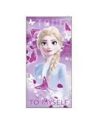 Toalha de Praia Frozen Elsa "True to Myself"