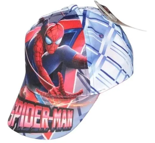Boné Azul com Grelha Branca (54cm) - Spiderman