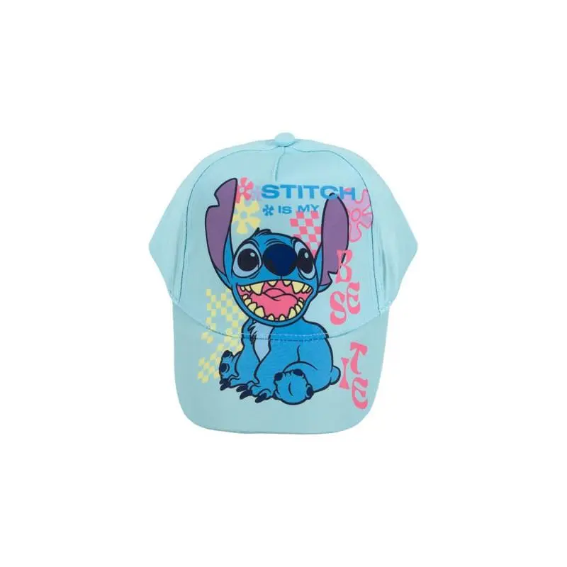 Boné Stitch Azul Claro "Bestie" (56 cm) - Stitch