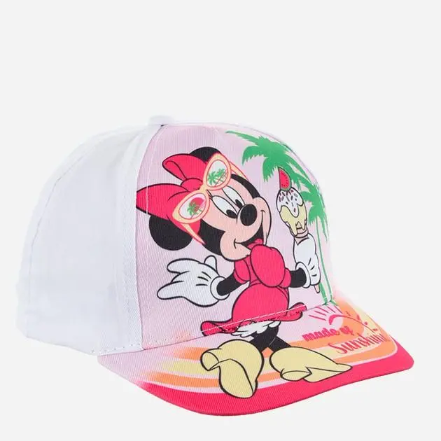 Boné Branco "Made of Sunshine" (50cm) - Minnie