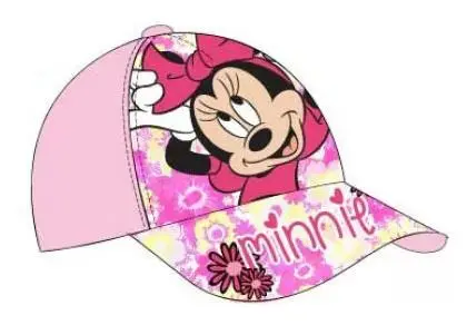 Boné Rosa Claro com Flores (54cm) - Minnie