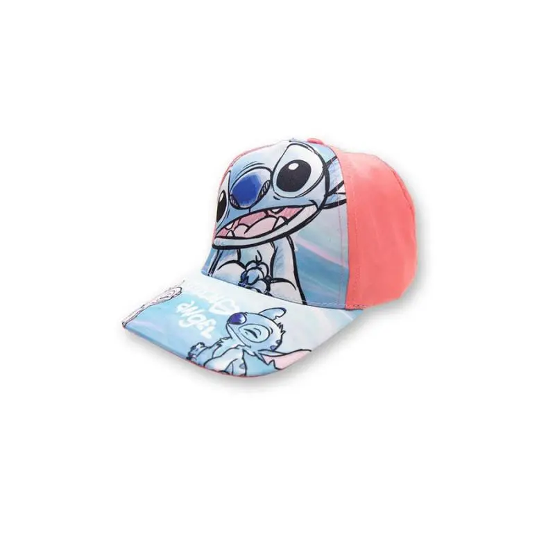 Boné Rosa e Azul "Stitch Angel" (54 cm) - Lilo & Stitch