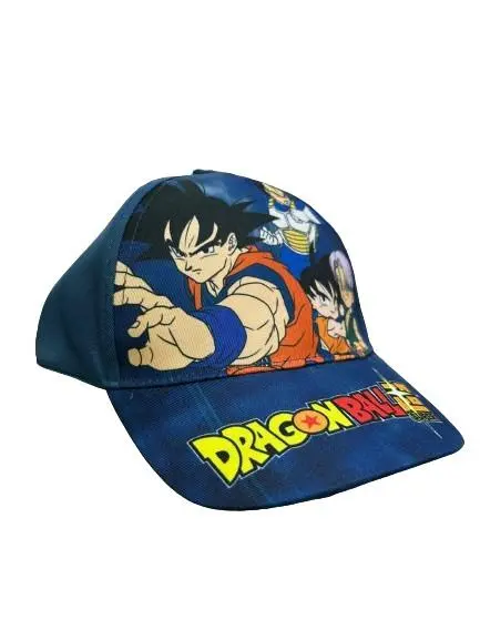 Boné Azul Goku, Vegeta, Gohan e Trunks (54cm) - Dragon Ball