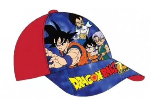 Boné Vermelho Goku, Vegeta, Goten e Trunks (54cm) - Dragon Ball
