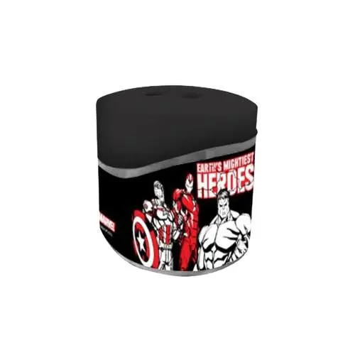Afiadeira Dupla c/ Depósito Preta "Earth's Mightiest Heroes" - Avengers