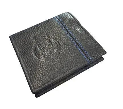Porta Moedas em Pele - Preto - FCP