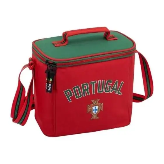 Lancheira Térmica Portugal Vermelha e Verde - FPF