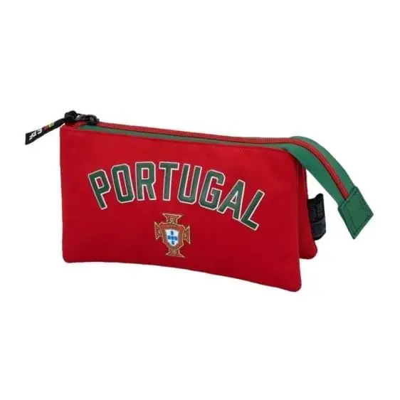 Estojo Triplo Portugal Vermelha e Verde - FPF