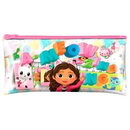 Conjunto Escolar Transparente "A-Meow" - Gabby