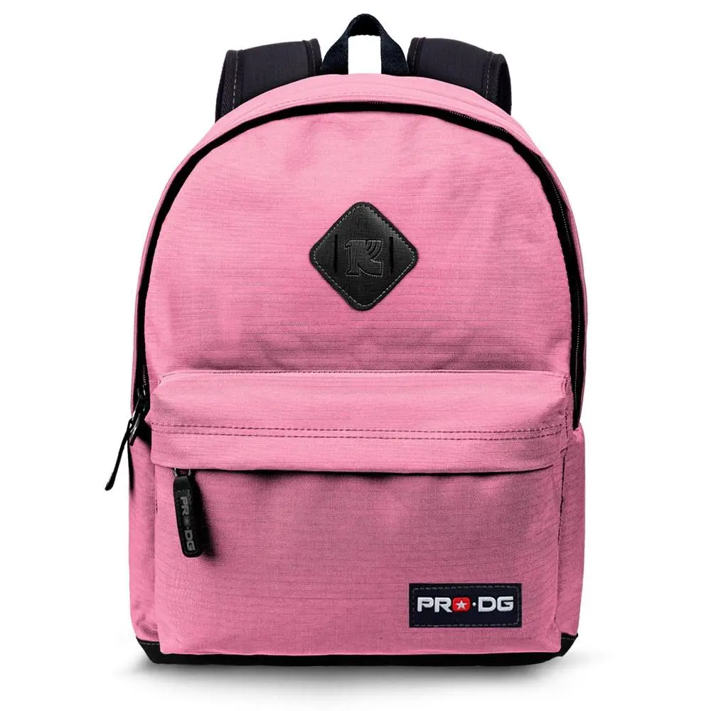 Mochila Pro DG Escolar Rosa "Freetime Block"