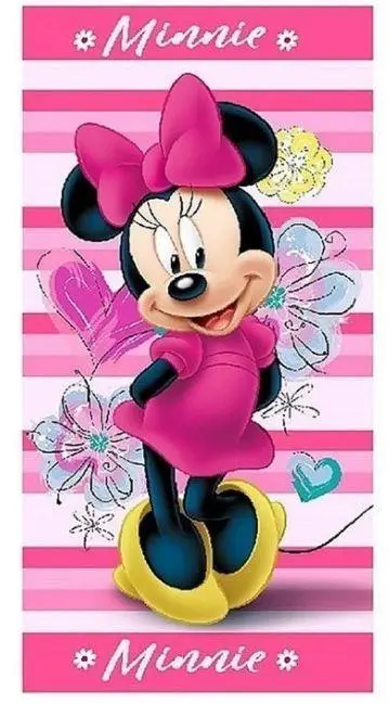 Toalha de Praia Microfibra Minnie 70x140cm - Minnie