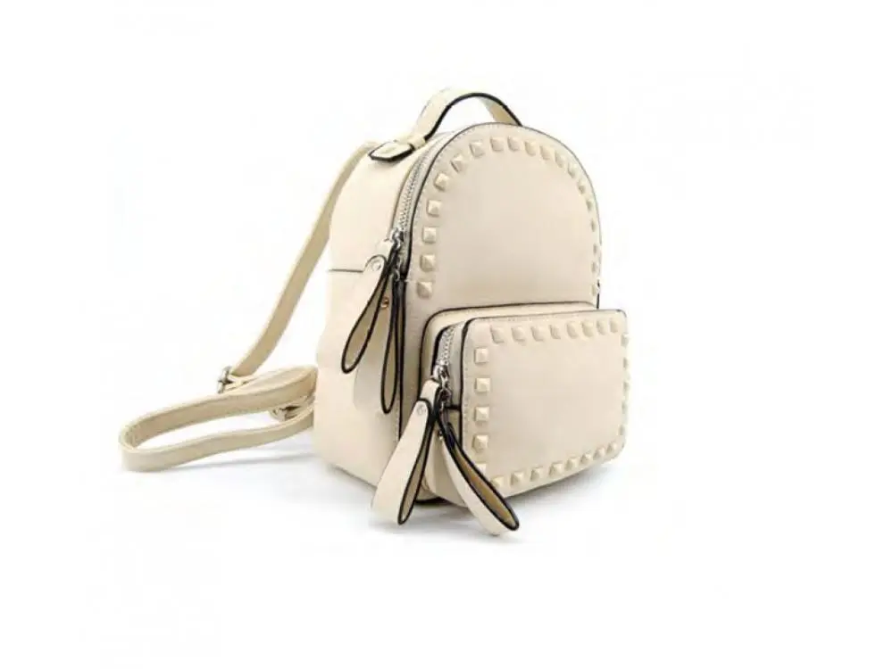 Mochila "Rock"Creme - Monica Moon