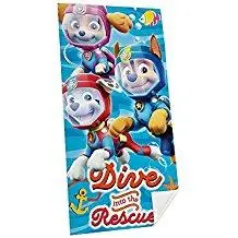 Toalha Praia Patrulha Pata "Dive into the Rescue"