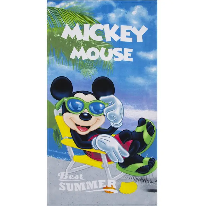 Toalha de Praia Mickey "Best Summer"