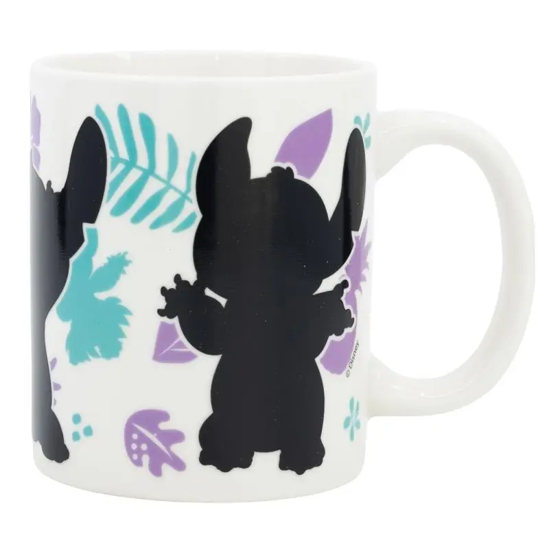 Caneca de Cerâmica Muda de Cor 325ml - Lilo & Stitch
