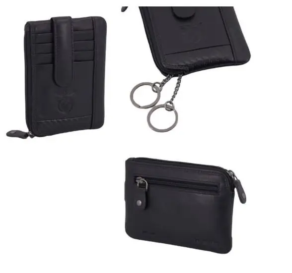 Porta Cartões Preto c/ Presilha (RFID) - SCP