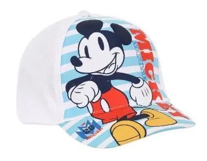 Boné Branco c/ Riscas "The 28 Original" (52-54) - Mickey