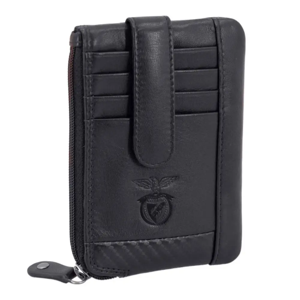 Porta Moedas + Cartões Preto c/ Presilha (RFID) - SLB