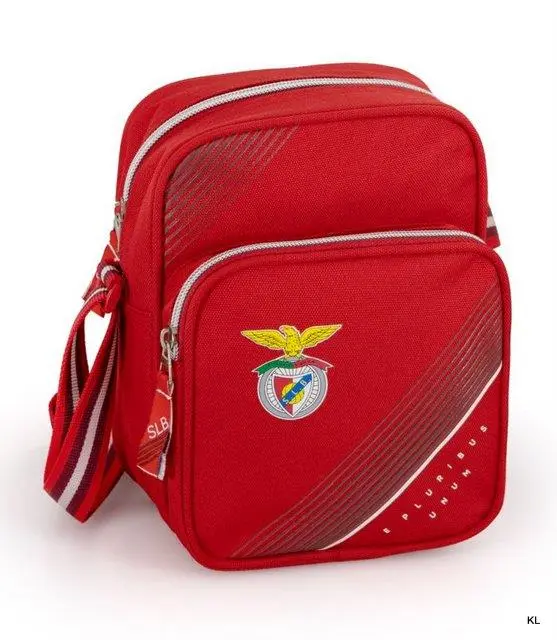 Bolsa de Traçar Retangular Vermelha com Bolso "E Pluribus Unum" - SLB