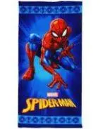 Toalha de Praia Azul em Microfibra 70x140cm - Spidermanv