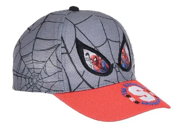 Boné Cinzento com Teia e Olhos "1962" (52) - Spiderman