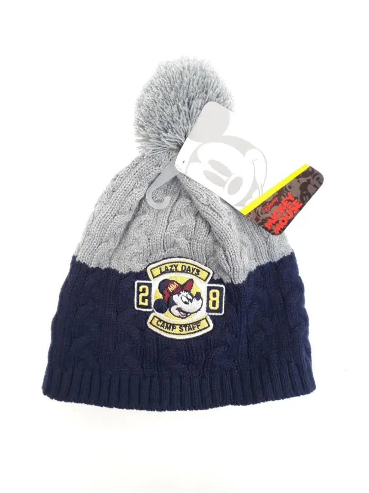 Gorro Azul e Cinzento "Lazy Days" T54  - Mickey
