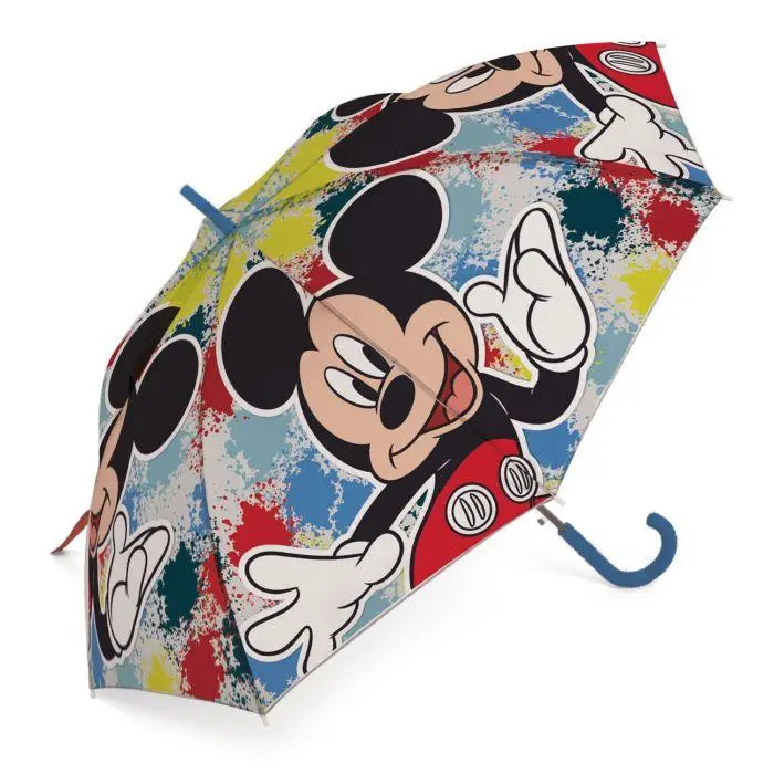 Guarda Chuva Tinta Verde no Topo Automático 48cm - Mickey