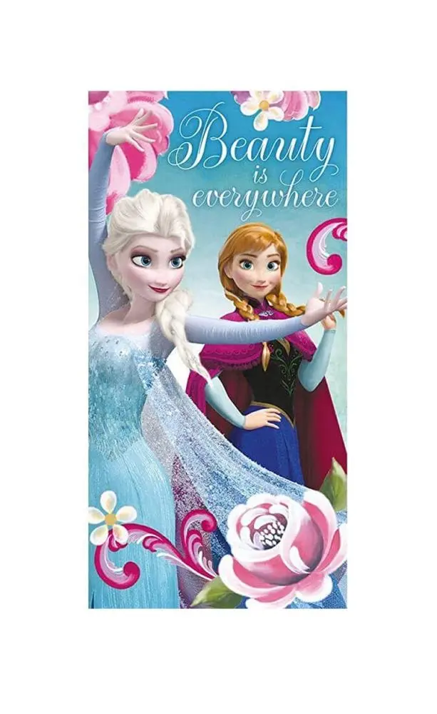 Toalha de Praia Frozen "Beauty is Everywhere"