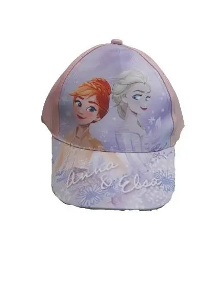 Boné Rosa Claro "Anna e Elsa" (54) - Frozen
