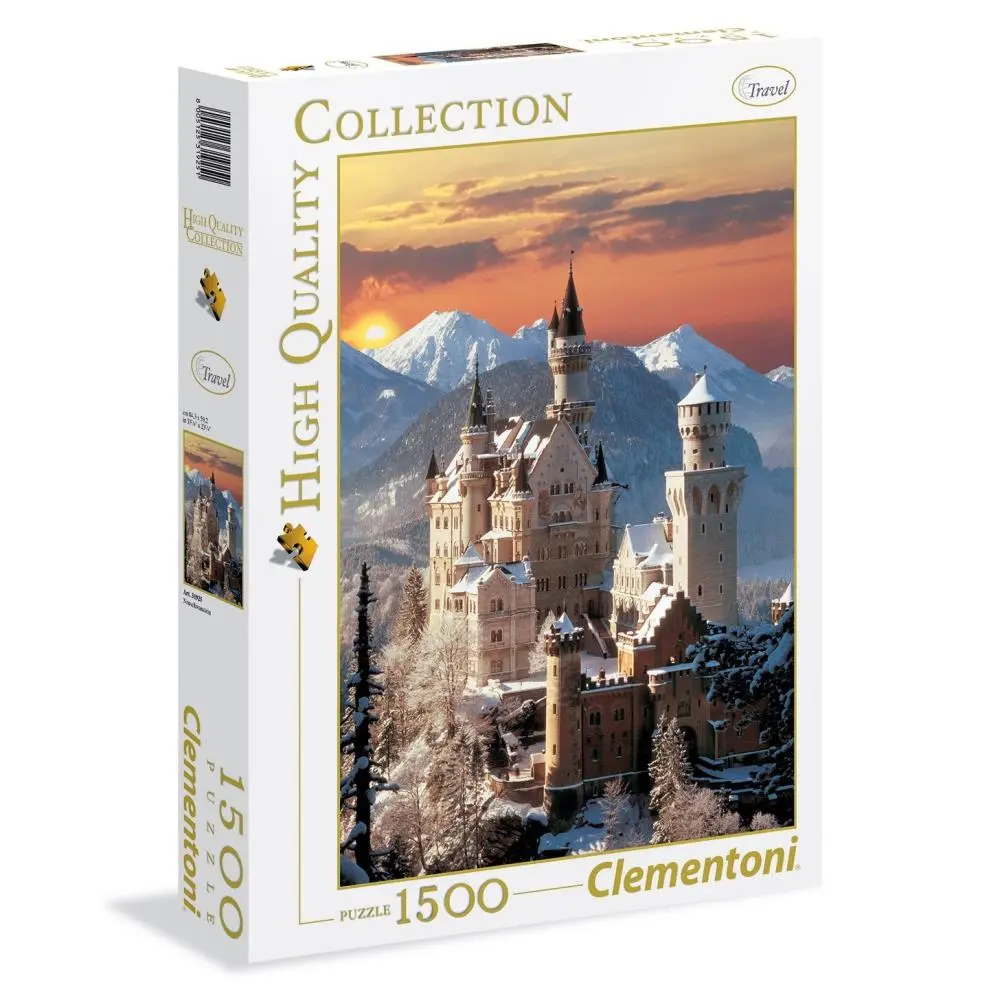 Puzzle Castelo de Neuschwanstein (1500 pcs) - Clementoni