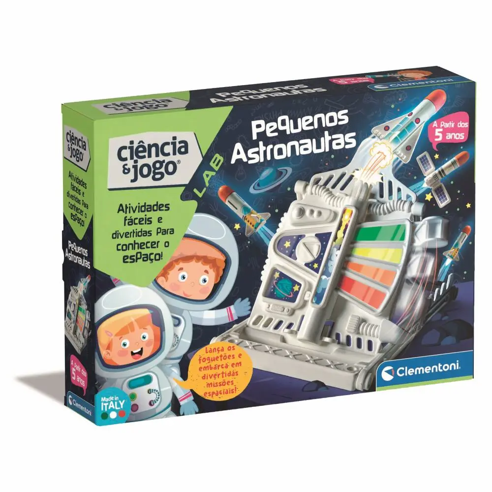 Clementoni - Ciência e Jogo - Pequenos Astronautas