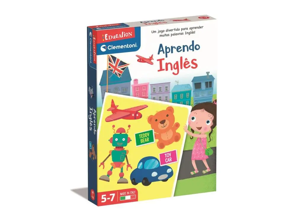 Jogos Educativos - Aprendo Inglês - Clementoni